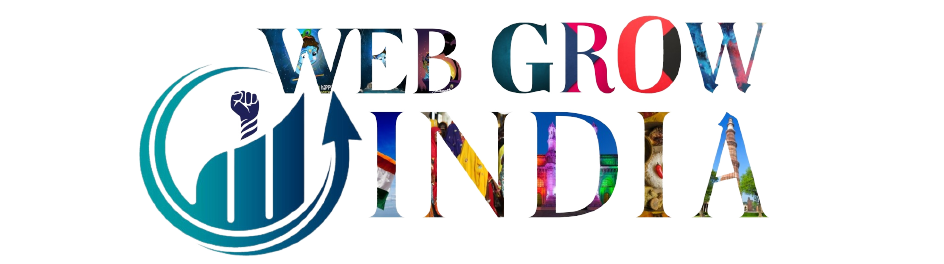 WebGrowIndia logo - Premier software development company in India